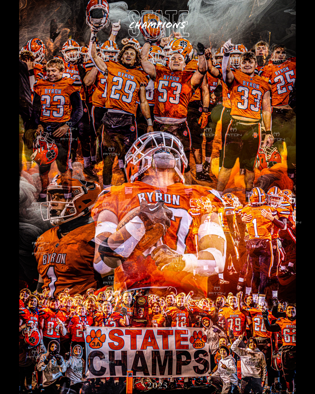 Poster - Byron Football - 2023