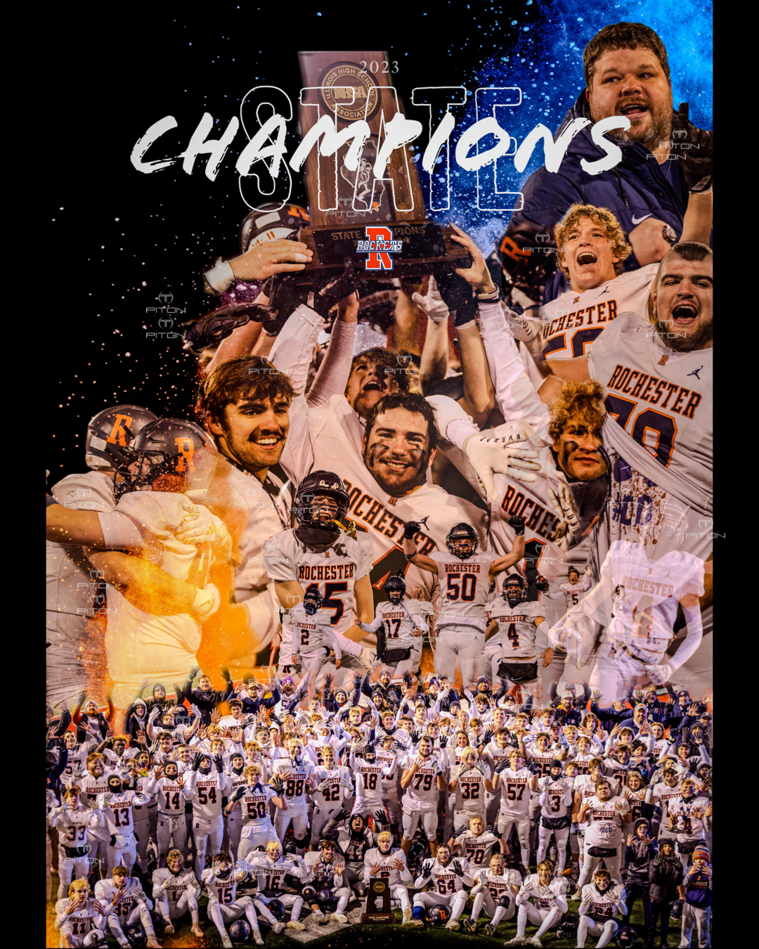 Poster - Rochester Football - 2023