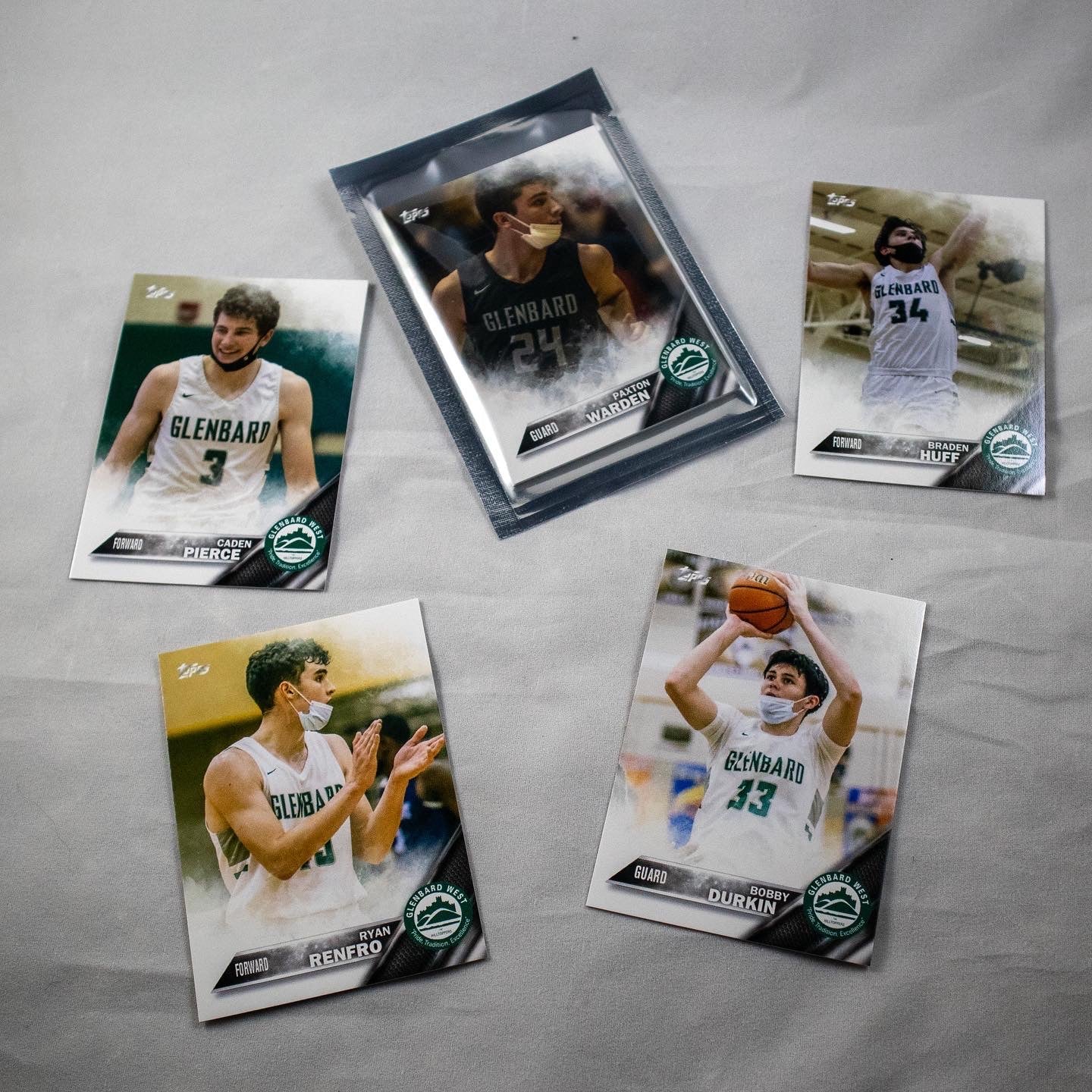 Glenbard West Topps Starting 5