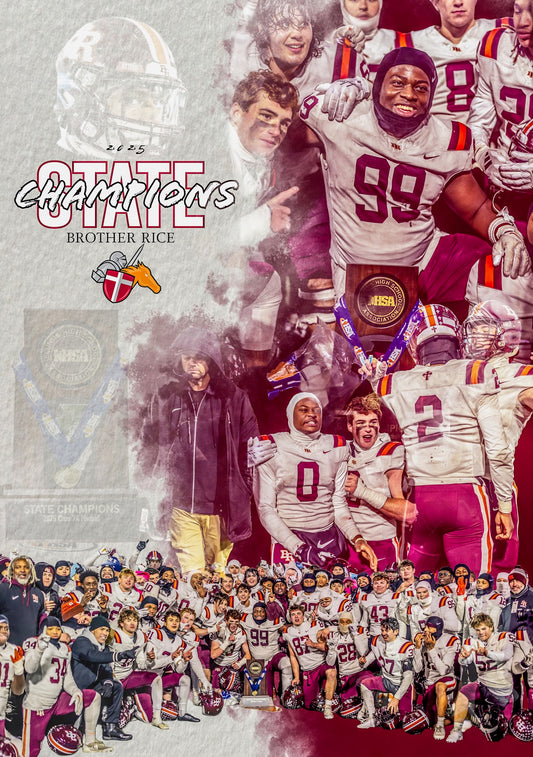 Poster - Brother Rice Football - 2025