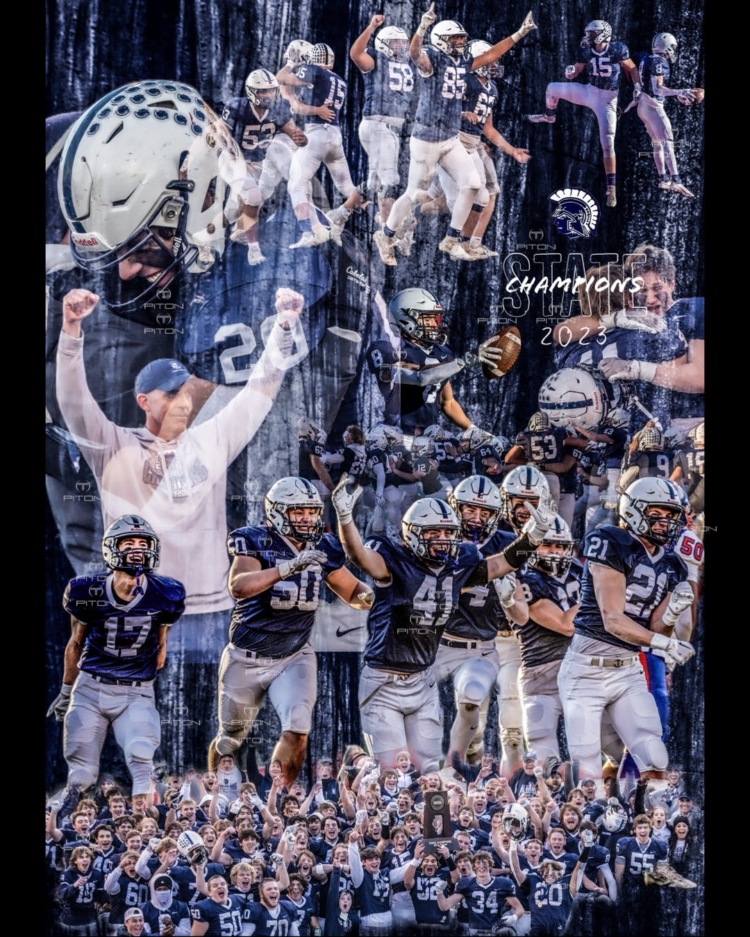 Poster - Cary Grove Football - 2023